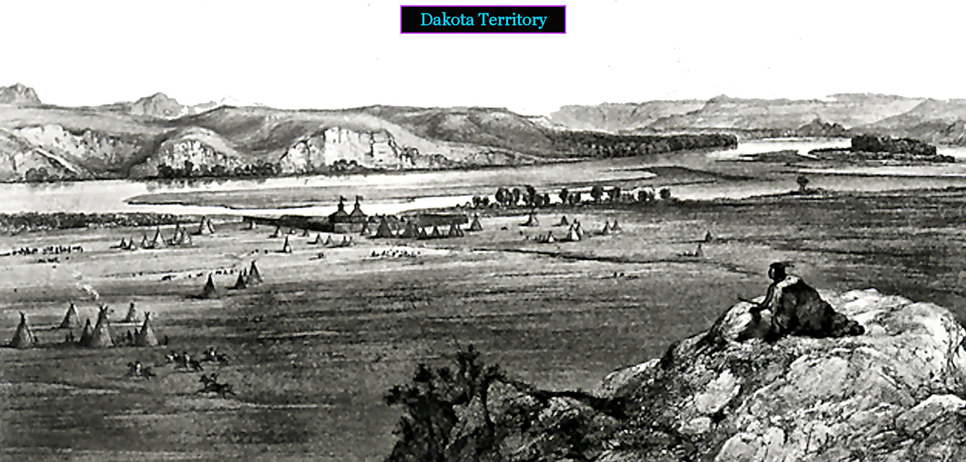 Dakota Territory, 1850